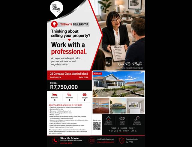 3 BEDROOM HOUSE FOR SALE IN PORT OWEN